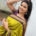 Soundariya Nanjundan Instagram - If you are always trying to be normal, you will never know how amazing you can be 🍃 . Saree - @houseofmiani Blouse- @amordesigns_sinthiyaanand Earring - @muthucharam_2018 . #sareelove #indianattire . #soundariyananjundan #soundariya #nanjundan #soundarya #soundaryananjundan Nungambakkam Chennai