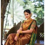 Soundariya Nanjundan Instagram - இனிய ஓணம்🍃🍁 . #happyonam #onam . . . Makeup& Hair- @bridal_makeup_artist_pushpa Photography- @george_ferna_photography Blouse - @sajna_bridal_wear_designer Location- @avmgardens . . . #soundariyananjundan #soundariya #nanjundan #soundarya #soundaryananjundan #chennai #tamilnadu AVM Gardens
