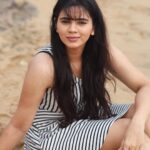 Soundariya Nanjundan Instagram - SKY ABOVE, SAND BELOW, PEACE WITHIN 🌊⛅️ . #beach 🏝 #beachvibes 📸- @bhoopalm_official . . #soundariyananjundan #soundariya #nanjundan #soundarya #soundaryananjundan Mahabalipuram, Tamil Nadu, India