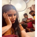 Soundariya Nanjundan Instagram - #twinning 🐕 It's adorable to see pets on screen no doubt, but how hard is it to act with a dog as a co-star ? It's not hard when you are a Dog Lover 🐶& moreover you get to act with a dog not human 😂 . #shootingset Shooting Set