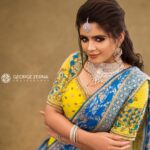 Soundariya Nanjundan Instagram - 🦋🌼 . Makeup& Hair- @bridal_makeup_artist_pushpa Photography- @george_ferna_photography Blouse - @sajna_bridal_wear_designer Location- @avmgardens . . . #soundariyananjundan #soundariya #nanjundan #soundarya #soundaryananjundan #chennai #tamilnadu AVM Gardens