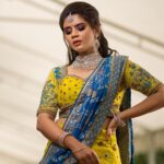 Soundariya Nanjundan Instagram - 🦋🌼 . Makeup& Hair- @bridal_makeup_artist_pushpa Photography- @george_ferna_photography Blouse - @sajna_bridal_wear_designer Location- @avmgardens . . . #soundariyananjundan #soundariya #nanjundan #soundarya #soundaryananjundan #chennai #tamilnadu AVM Gardens
