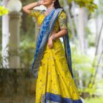 Soundariya Nanjundan Instagram - 🦋🌼 . Makeup& Hair- @bridal_makeup_artist_pushpa Photography- @george_ferna_photography Blouse - @sajna_bridal_wear_designer Location- @avmgardens . . . #soundariyananjundan #soundariya #nanjundan #soundarya #soundaryananjundan #chennai #tamilnadu AVM Gardens
