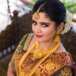 Soundariya Nanjundan Instagram - இனிய ஓணம்🍃🍁 . #happyonam #onam . . . Makeup& Hair- @bridal_makeup_artist_pushpa Photography- @george_ferna_photography Blouse - @sajna_bridal_wear_designer Location- @avmgardens . . . #soundariyananjundan #soundariya #nanjundan #soundarya #soundaryananjundan #chennai #tamilnadu AVM Gardens