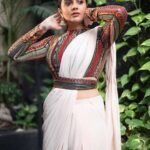 Sreemukhi Instagram - Aadivaaram with star maa parivaaram! ✨ On @starmaa every Sunday at 11 am! ✨ Styled by @greeshma_krishna.k Outfit - @maghuva.studio Earrings - @yuvi_collections PC @chinthuu_klicks Make up @nookesh.malla Hair @mahi_brand_ #sreemukhi #starmaa #aadivaaramwithstarmaaparivaaram #styledbygkk