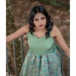 Sreevidya Nair Instagram - Photography : @arif_ak_photography Costumes : @ubh_inventor_of__fashion Styling : @jinzy__george Makup: @aswathivipul Hair : @_arya_jithins_makeover a Retouch : @__anoop_anil__ Location : @parakkatnatureresortmunnar
