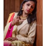 Sreevidya Nair Instagram - Photography : @arif_ak_photography Costumes : @ubh_inventor_of__fashion Styling : @jinzy__george Makup: @aswathivipul Hair : @_arya_jithins_makeover Retouch : @__anoop_anil__ Jewellery: @parakkat_jewels