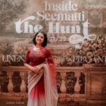 Sreevidya Nair Instagram - All about the saree day #insideseematti Saree @thantrek.design.couture
