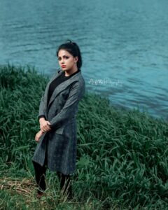 Sreevidya Nair Instagram - Photography : @arif_ak_photography 
Costumes : @ubh_inventor_of__fashion fashion 
Styling : @jinzy__george 
Makup: @aswathivipul 
Hair : @_arya_jithins_makeover 
Retouch : @__anoop_anil__ 
Location : @parakkatnatureresortmunnar