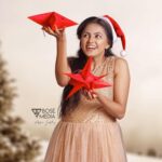 Sreevidya Nair Instagram - Shoot for @bosemedia_productions Christmas Special shoot concept Direction @midhunbose_official Click @appu_joshy_photography Retouch @athul_designs . Mua &styling @dhanyamanjush Costumes @zach_design_studio Location @maxxocreative Makeing Video @gary_photography__. Special thanks @aadhi_shan .