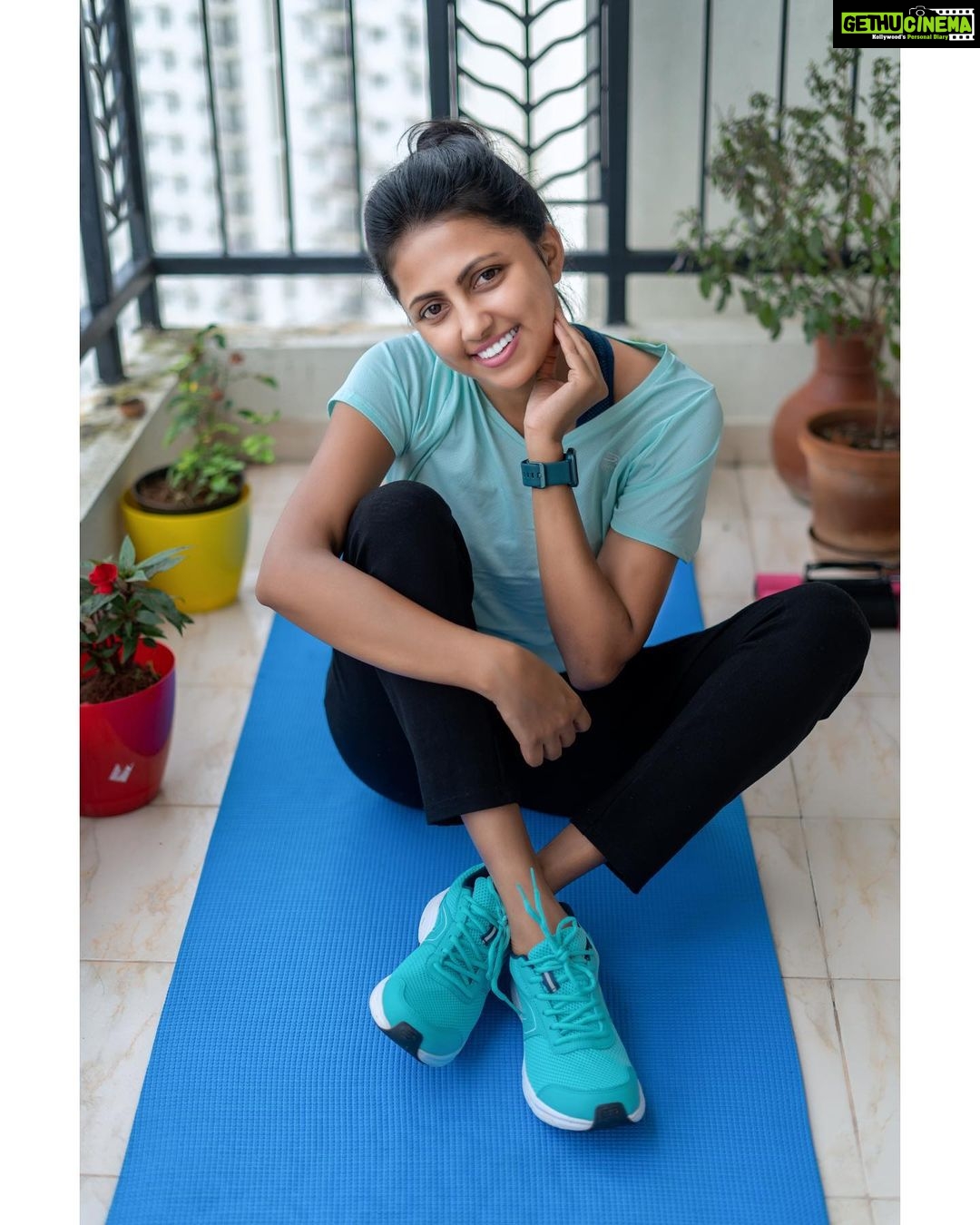 Sreevidya Nair Instagram - Sweat is fat crying !! Thank you my trainer @akhilvijaykumar 📷 @rejeesh_varghese My Home Exhibition
