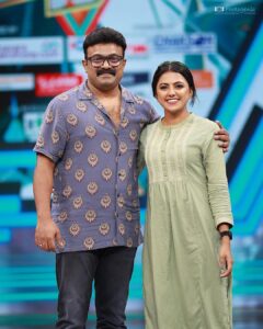 Sreevidya Nair Instagram - With @kalabhavanshajonofficial
📷 @jinishphotogenic