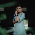 Sreevidya Nair Instagram - CAM : @rejeesh_varghese @fabeloframes MAKE-UP : @anjali__makeup_artist COSTUME : @tintsntones.designers_ THANKS TO : @arunkalarikkall @shai_doo