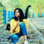 Sreevidya Nair Instagram - Yellow is the color most associated with happiness and optimism 🌼