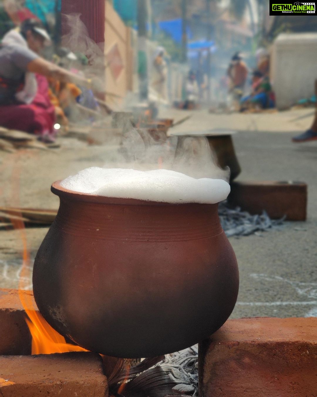 Sreevidya Nair Instagram - Happy Attukal Pongala 🙏🙏🙏 Thiruvananthapuram, Kerala, India