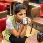 Sreevidya Nair Instagram - Sometimes I go hours without drinking coffee ☕️ it’s called sleeping 😴😴😴 Tim Hortons, Al Ghurair Centre, Uae