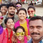 Sreevidya Nair Instagram – Song shoot for maafidona.. wrap off .. @mqsalmaan @ttjamshi @abinpaulvadakkan @jishnujp7  @an_top_z … And my girls Fort Cochin