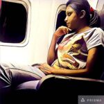 Sreevidya Nair Instagram - Aa prisma pic... Flight click..