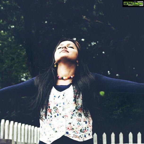 Sreevidya Nair Instagram - Nature####rainfall####lovngit@@@