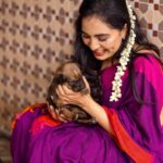 Srushti Dange Instagram - Sru X puppy 🐶 Cutest thing ever 💯