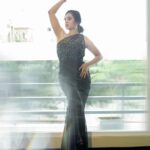 Srushti Dange Instagram - ⚫️ it’s an unstoppable force♠️ Design by @sameenasofficial MUA💄 @mac3makeoverstudio & team Styled by @navadevi.rajkumar Photographer by @jay_editz_ @moxieforum