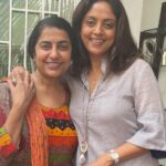 Suhasini Maniratnam Instagram - What is life with out friendship. And this one is talented and a rock star. Anything she does is to perfection. So many years of friendship. So much love ❤️ ❤️❤️❤️
