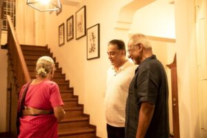 Suhasini Maniratnam Instagram - Great  men coming together