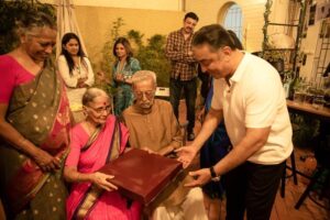 Suhasini Maniratnam Instagram - Great  men coming together