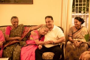 Suhasini Maniratnam Instagram - Celebrating Kamal at home ❤️❤️❤️❤️❤️