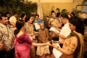 Suhasini Maniratnam Instagram - Celebrating Kamal at home ❤️❤️❤️❤️❤️