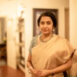 Suhasini Maniratnam Instagram - When senthil says ….« madam smile «  …when you are a running around like a headless chicken as we have 30 extraordinary people as house guests. You smile and take a pause for the camera. Camera has been my best friend for the past 45 years. ❤️❤️❤️❤️