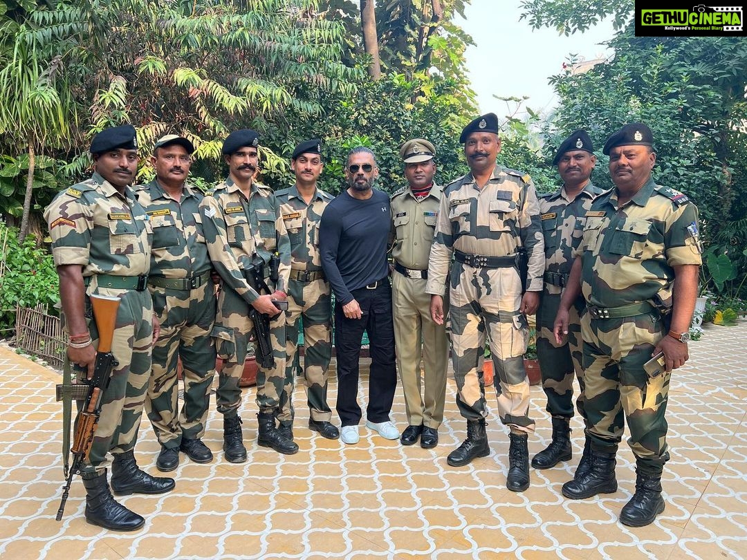 Suniel Shetty Instagram - BSF MARATHON 2022 - JCP ATTARI AMRITSAR ❤️