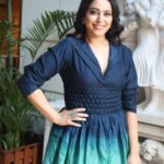 Swara Bhaskar Instagram – Strutting about the talent of @raffughar ! My discovery of the year!! 💙✨
#jahaanchaaryaar promotions in ..
.
Outfit: @raffughar
Jewellery: @tribebyamrapali
Styled by: @prifreebee @a.bee.at.work
Make up: @makeupbypoojagosain
Hair: @lawangtamang95 @anukaushikstudio