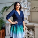 Swara Bhaskar Instagram – Strutting about the talent of @raffughar ! My discovery of the year!! 💙✨
#jahaanchaaryaar promotions in ..
.
Outfit: @raffughar
Jewellery: @tribebyamrapali
Styled by: @prifreebee @a.bee.at.work
Make up: @makeupbypoojagosain
Hair: @lawangtamang95 @anukaushikstudio