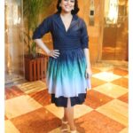 Swara Bhaskar Instagram – Strutting about the talent of @raffughar ! My discovery of the year!! 💙✨
#jahaanchaaryaar promotions in ..
.
Outfit: @raffughar
Jewellery: @tribebyamrapali
Styled by: @prifreebee @a.bee.at.work
Make up: @makeupbypoojagosain
Hair: @lawangtamang95 @anukaushikstudio