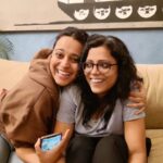 Swara Bhaskar Instagram - Friendship is.. hurtling to hell on a handcart together! 😬🤓🤪❤️ You said don’t do it, I did it.. every time.. somehow you were often right and never the bigger person and always said “I told you so..” 😂 but you were there.. always! To yank me up and clean up the mess alongside.. Belated Happy milestone birthday @sinj_m ! I’m sure you are none the wiser but neither am I 😬💖 I think this beautiful video absolves me of all my sins of missing your birthday.. I think I’m an amazing friend.. 😂🙄 Belated happy birthday broooooooooo.. you know I love you! How apt is this song to capture our ridiculous Co-dependent relationship that Abu is convinced is a ‘dangerous friendship’ 🤣🤣💜💜✨✨