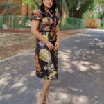 Swara Bhaskar Instagram - Sometimes a dress is all you need! Found my mojo in this stunner from #rannagill . Dress: @rannagill @iamquestpr Rings and earrings: @shopeurumme Belt: @versace . Styled by: @prifreebee @a.bee.at.work Make up: @makeupbypoojagosain Hair: @lawangtamang95 @anukaushikstudio #jahaanchaaryaar promotions