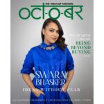 Swara Bhaskar Instagram – The Oct-O-बर ‘Ideas Issue’, starring actor Swara Bhasker. The ‘Jahaan Chaar Yaar’ actor speaks to 𝘛𝘩𝘦 𝘝𝘰𝘪𝘤𝘦 𝘰𝘧 𝘍𝘢𝘴𝘩𝘪𝘰𝘯 on the craft of acting, what brings her joy and expressing herself without fear.
Over the coming week, explore new trends and thinking—in fashion, sustainability, art, literature and life—that go being beyond buying.

Launching October 3

*
On the cover: Swara Bhasker (@reallyswara), wearing a blue shirt dress from ‘Sky is Mine’, a new collection from Akaaro (@akaaro) by Gaurav Jai Gupta (@gauravjaigupta). Necklace, Iguana by Swasti Parekh (@iguana_by_swastiparekh) at Nimai (@shopnimai).

𝗜𝗻𝘁𝗲𝗿𝘃𝗶𝗲𝘄 & 𝗦𝘁𝘆𝗹𝗶𝗻𝗴: Sohini Dey (@extinctchicken)
𝗘𝗱𝗶𝘁𝗼𝗿𝗶𝗮𝗹 𝗖𝗼𝗼𝗿𝗱𝗶𝗻𝗮𝘁𝗶𝗼𝗻: Ektaa Malik (@sabka.malik.ek.taa)
𝗣𝗵𝗼𝘁𝗼𝗴𝗿𝗮𝗽𝗵𝘆: Madhav Mathur (@madhvmathur)
𝗠𝗮𝗸𝗲𝘂𝗽: Pooja Gosain (@makeupbypoojagosain)
𝗛𝗮𝗶𝗿𝘀𝘁𝘆𝗹𝗶𝗻𝗴: Mankirat Kaur (@makeupbymankirat)
 
#october #ideasissue #swarabhaskar #actor #express #coverstar #newtrends #digitalcover #thevofashion