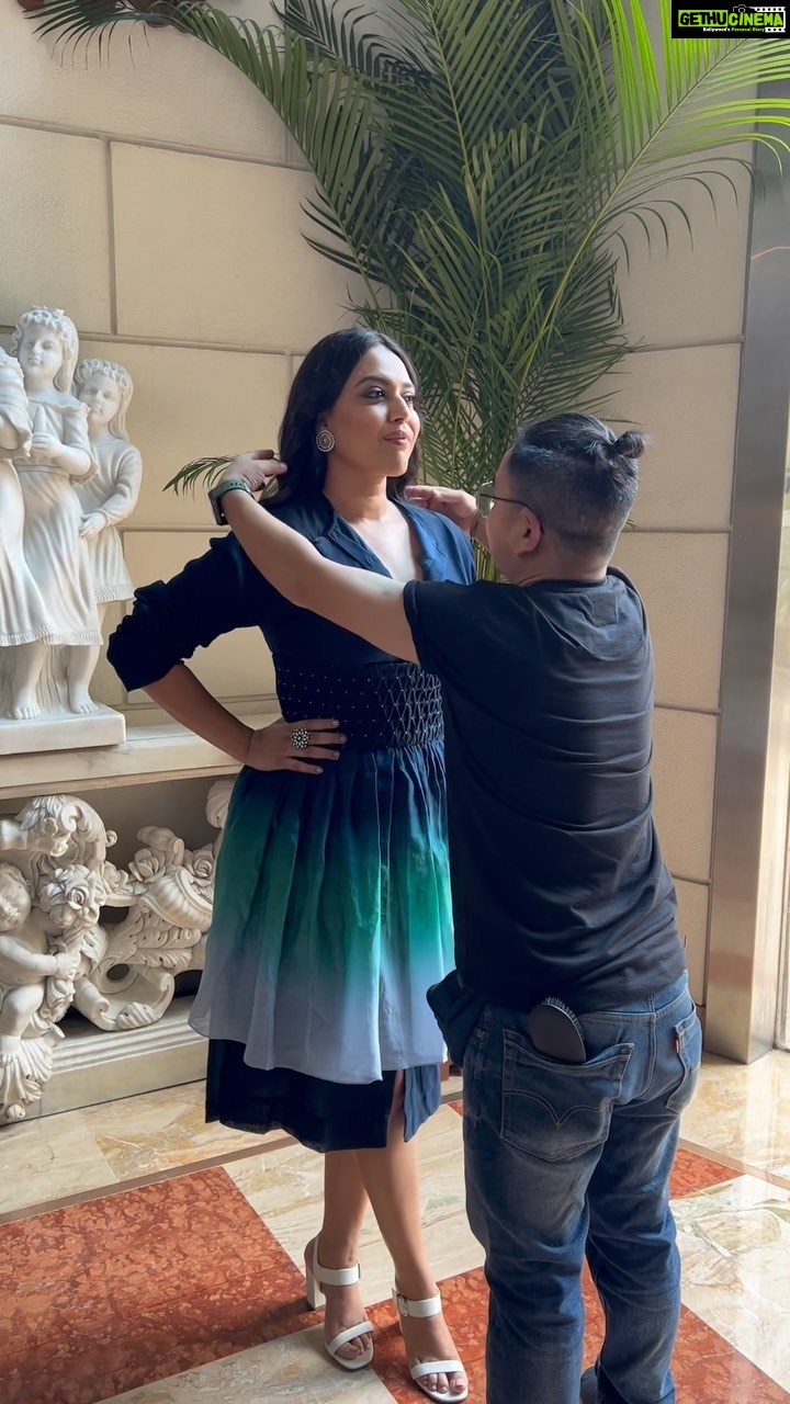 Swara Bhaskar Instagram - #behindthescenes #BTS #jahaanchaaryaar #filmpromotions #swarabhaskar #swarabhasker