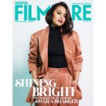 Swara Bhaskar Instagram – It’s been raining covers! ☔️💜✨
Killed it @kpublicity @duggal_shilpi 
Thank you @travelandleisureindia @filmfare @cosmoindia @grihshobha_magazine 
It’s been a pleasure ! 💖🤗