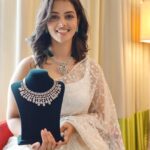 Swathishta Krishnan Instagram - For the launch of @wondrdiamonds🤍 truly Kohinoor like brilliance 🤍 . . 👗@_.rubeenavogueofficial._ best🤍 💄 @keerthana_makeupartistry luv🤍 📸 @thatmadraskaran fav 🤍