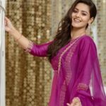 Swathishta Krishnan Instagram - For @she_india 💗 . . . Wearing @label_afeera Accessories @fineshinejewels Mua @keerthana_makeupartistry Captured by @stagecraft.photography @nanda_srinivas Shot at : @crowneplazachn