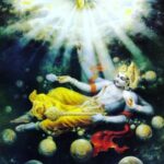 Tanushree Dutta Instagram - Sri Krishna is freedom...He is transcendence from the material universe..he is in all that exists in creation... All living creatures emanate from him & dissolve into him. The good, the bad, the ugly...everything! Their experience in and of him differs though.. He is too transcendent to be understood even by the most genius spiritual minds. He cannot be grasped fully by the mind...The heart though is a different matter... The heart can expand faster than the mind..because it cannot be trapped by logic.. The mind can sometimes resist unto death..The heart can love while it lives....and beyond.. Thus the ancient saints like Meera and Sri Chaitanya Mahaprabhu started the devotion/bhakti movement in an attempt to explain what they knew and experienced on a daily basis...Their words & logic failed them so they sang praise and worship! Better to sing when there's nothing left to say.... #HareKrishna