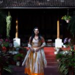 Tanvi Ram Instagram - Onam🌸 Photography - @malludronetraveller Costume - @jazaashdesignstudio Makeup - @elsamma_johnson_ Location - @ricevillagehomestay #onam #onam2022 #instagram #instagood #instapic