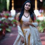 Tanvi Ram Instagram - Onam🌸 Photography - @malludronetraveller Costume - @jazaashdesignstudio Makeup - @elsamma_johnson_ Location - @ricevillagehomestay #onam #onam2022 #instagram #instagood #instapic
