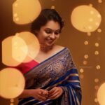 Tanvi Ram Instagram - Wish you all a very happy and safe diwali💥 Photography:@arun_payyadimeethal Costume: @teekey_official Styling : @amritha_lakshmi___ Makeup & hair: @sujani_suresh.mua Blouse design : @_taaishbythasnimsalam_ Jewelery : @dehab_bridals Studio: @maxxocreative Bts: @shamnad_wedads Photography team: @rahul_.thuvassery_ , @vishnu__photography___ ,@rizwanmechoth