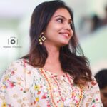 Tanvi Ram Instagram - Happy times♥️ Photographer - @baljithm Courtesy - @aiqah_thestore Costume - @lark_studio_ Earrings - @_.p_r_a_p_t_i._
