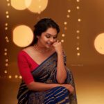 Tanvi Ram Instagram - Happy Diwali✨💥 Photography:@arun_payyadimeethal Costume: @teekey_official Styling : @amritha_lakshmi___ Makeup & hair: @sujani_suresh.mua Blouse design : @_taaishbythasnimsalam_ Jewelery : @dehab_bridals Studio: @maxxocreative Bts: @shamnad_wedads Photography team: @rahul_.thuvassery_ , @vishnu__photography___ ,@rizwanmechoth