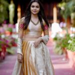 Tanvi Ram Instagram - Onam🌸 Photography - @malludronetraveller Costume - @jazaashdesignstudio Makeup - @elsamma_johnson_ Location - @ricevillagehomestay #onam #onam2022 #instagram #instagood #instapic