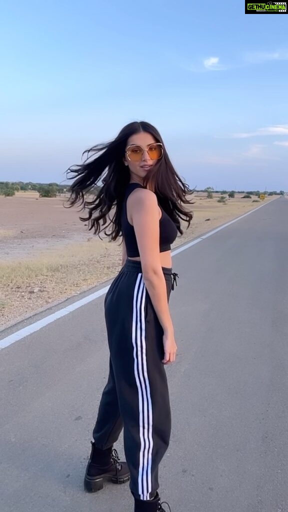 Tara Sutaria Instagram - I tripped after we took this video 😒 But I looked cool for 4 seconds so 🥹🥹🥰🕺🏻